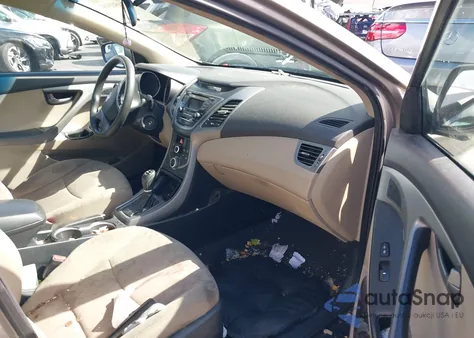 2015 Hyundai Elantra Se from USA, damaged, VIN 5NPDH4AE8FH585739